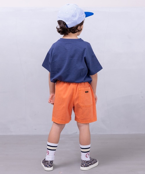 BIG FIELD（ビッグフィールド）の「ピグメントクライミングショーツ(80～150cm)（その他パンツ・キッズ・オレンジ/パープル/キャメル/ピンク/グリーン/ブルー・90/95/100/110/120/130/150/140/80）」の9枚目の写真