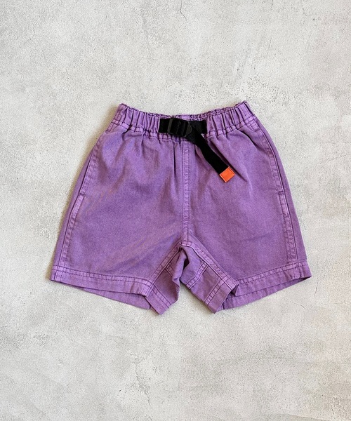 BIG FIELD（ビッグフィールド）の「ピグメントクライミングショーツ(80～150cm)（その他パンツ・キッズ・オレンジ/パープル/キャメル/ピンク/グリーン/ブルー・90/95/100/110/120/130/150/140/80）」の11枚目の写真