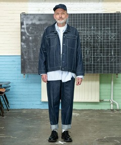 Levi's WELLTHREAD(R) TYPE II トラッカージャケットM Levi's® Wellthread® Men's Type Ii Trucker Jacket - Dark Wash