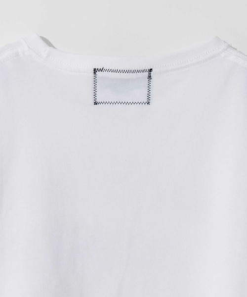MAISON SPECIAL(メゾンスペシャル)の「《ユニセックスアイテム》「Lobster」ハンドプリントオーバーサイズクルーネックTシャツ【MAISON SPECIAL/メゾンスペシャル】(Tシャツ/カットソー・メンズ・ホワイト/ブラック・1/2/0)」の5枚目の写真