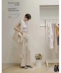 ニットロングジレ