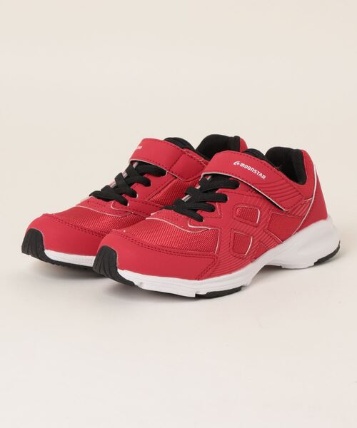 MoonStar(ムーンスター)の「《moonstar》エアログライド AG J001(スニーカー・キッズ・ブルー/ブラック/パープル/ネイビー/サックスブルー/レッド/ホワイト・21.0cm/22.0cm/23.0cm/20.0cm/22.5cm/23.5cm/19.0cm/24.0cm/21.5cm/24.5cm)」の7枚目の写真