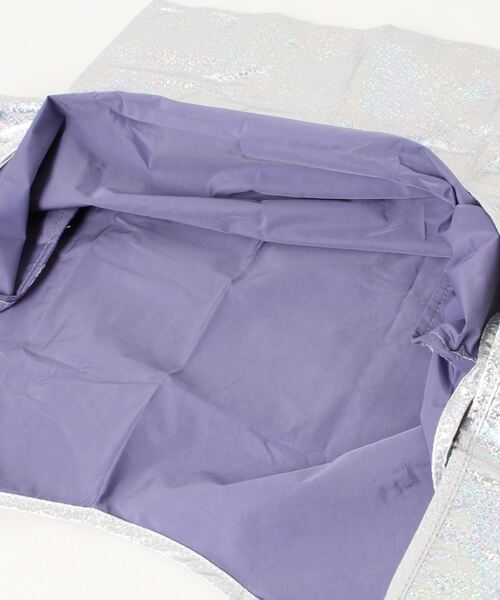 yuw（ユウ）の「ｍｅｔａｌｌｉｃ　ＳＤ２　181913（エコバッグ/サブバッグ・レディース・その他/その他2/その他1/ブラック系その他/ライトグレー・FREE）」の21枚目の写真