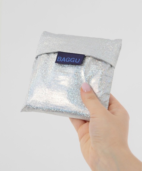 yuw（ユウ）の「ｍｅｔａｌｌｉｃ　ＳＤ２　181913（エコバッグ/サブバッグ・レディース・その他/その他2/その他1/ブラック系その他/ライトグレー・FREE）」の13枚目の写真