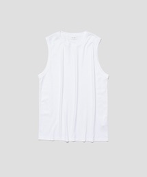 WELLDER | 【WELLDER/ウェルダー】Suvin Supima Crew Neck No Sleeve(Tシャツ/カットソー)