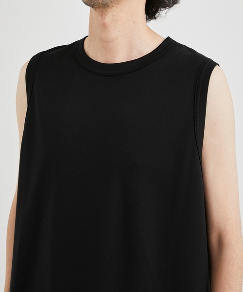 WELLDER（ウェルダー）の「【WELLDER/ウェルダー】Suvin Supima Crew Neck No Sleeve（Tシャツ/カットソー・メンズ・ホワイト/ブラック・4/5）」の15枚目の写真