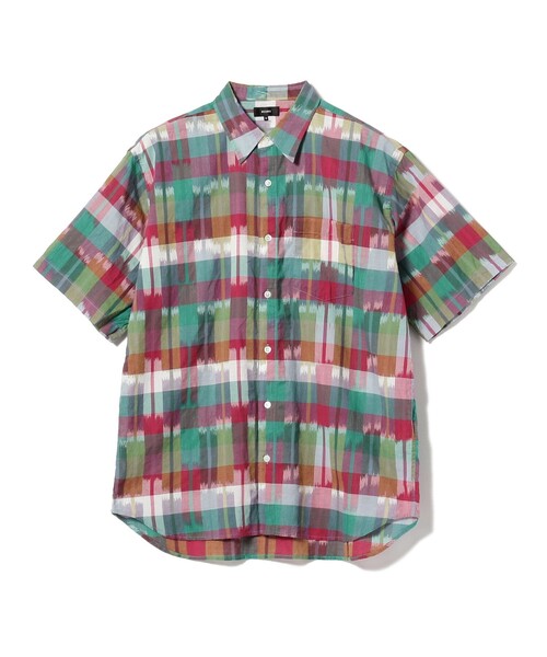 BEAMS（ビームス）の「BEAMS / 刷毛目 チェックシャツ（シャツ/ブラウス・メンズ・その他/ネイビー・M/L/XL/S）」の16枚目の写真