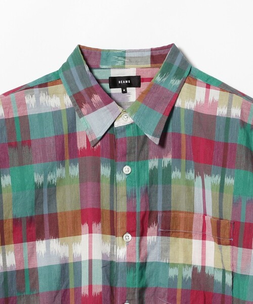 BEAMS（ビームス）の「BEAMS / 刷毛目 チェックシャツ（シャツ/ブラウス・メンズ・その他/ネイビー・M/L/XL/S）」の17枚目の写真