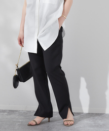 journal standard L'essage | ストレッチスリットテーパードパンツ(その他パンツ)