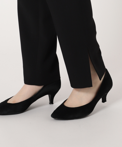 journal standard L'essage(ジャーナルスタンダードレサージュ)の「ストレッチスリットテーパードパンツ(その他パンツ・レディース・ネイビー/ブラック・36/38)」の20枚目の写真