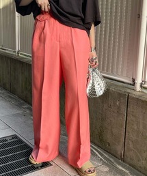 KBF | フラップWIDEストレートパンツ(その他パンツ)