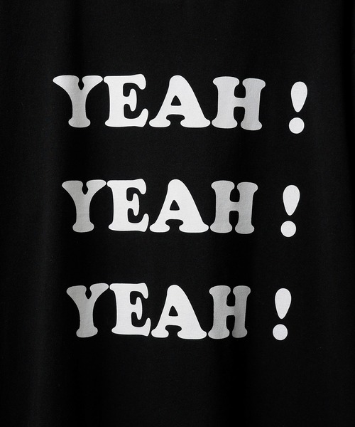 NUMBER (N)INE(ナンバーナイン)の「YEAH!YEAH!YEAH! T-SHIRT / ヤー! ヤー! ヤー! ロゴ Tシャツ(Tシャツ/カットソー・メンズ・ホワイト/ブラック・3/4/2/5)」の10枚目の写真