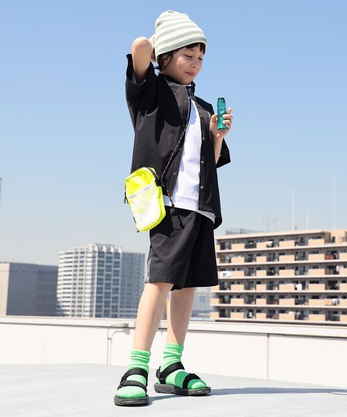 ROSTER SOX(ロスターソックス)の「【SHIPS KIDS別注】ROSTER SOX:ネオンカラー ソックス(ソックス/靴下・キッズ・オレンジ/ライトグリーン・SMALL/MEDIUM)」の6枚目の写真