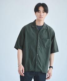 green label relaxing | アルコットローン ジャストルーズ オープンカラー シャツ -接触冷感-(シャツ/ブラウス)