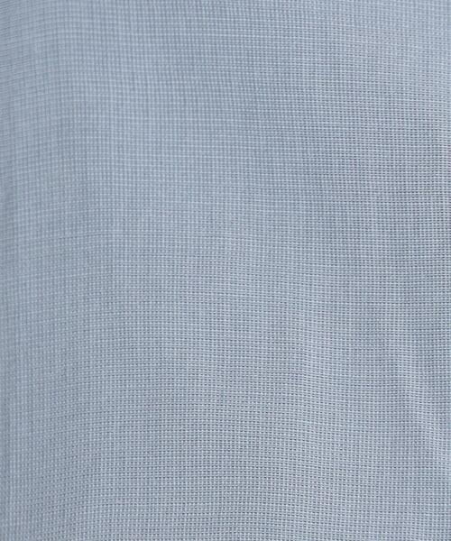 green label relaxing（グリーンレーベルリラクシング）の「アルコットローン ジャストルーズ オープンカラー シャツ -接触冷感-（シャツ/ブラウス・メンズ・オリーブ/ライム/ライトブルー・XL/M/L/S）」の18枚目の写真