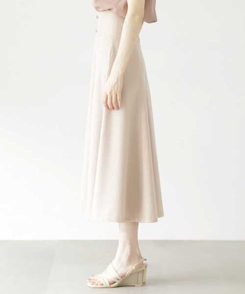 PROPORTION BODY DRESSING(プロポーションボディドレッシング)の「ハイウエストフレアスカート / 1213220702(スカート・レディース・ブラック/ベージュ/ピンク・X-SMALL/SMALL/MEDIUM)」の11枚目の写真