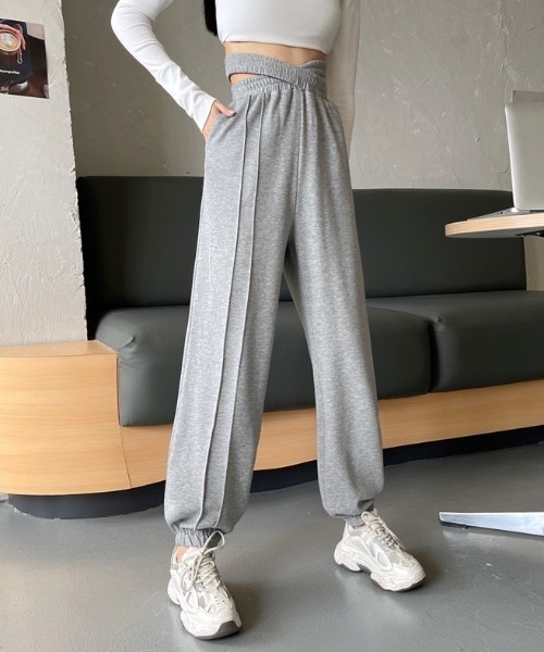 LES SIX グレー グラデーション スウェットパンツ LES SIX グレー グラデーション スウェットパンツ UNEVEN GENERAL