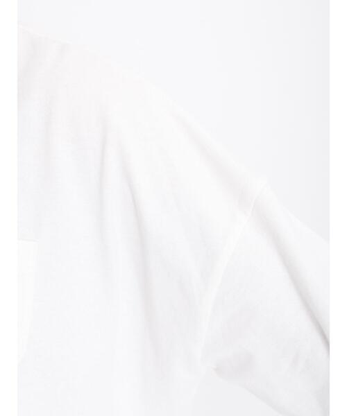 Samansa Mos2（サマンサ モスモス）の「◎ビッグシルエットTシャツ（Tシャツ/カットソー・レディース・オフホワイト/チャコールグレー/ブラック/ブルー・F）」の21枚目の写真