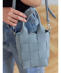 Edit Sheen | メッシュ編みミニバケットショルダーバッグ(ショルダーバッグ)