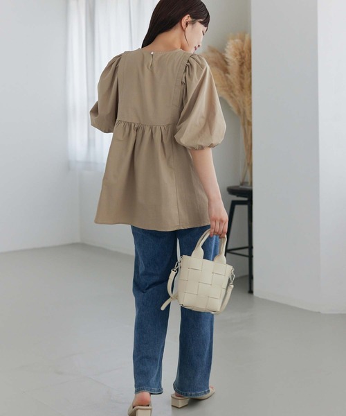 Edit Sheen（エディットシーン）の「メッシュ編みミニバケットショルダーバッグ（ショルダーバッグ・レディース・ブラック/ブルー/シルバー/ホワイト・FREE）」の18枚目の写真