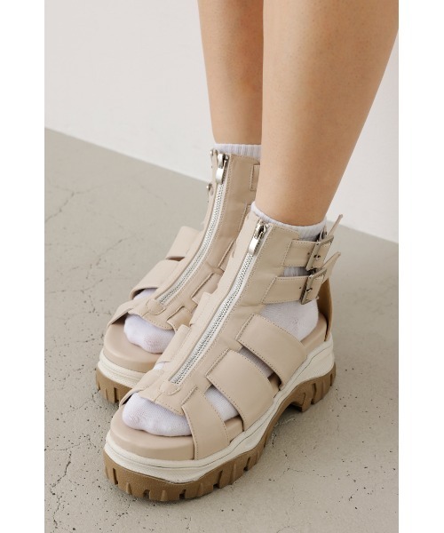 RODEO CROWNS WIDE BOWL（ロデオクラウンズワイドボウル）の「グラディエーターサンダル（サンダル・レディース・ブラック/アイボリー・MEDIUM/LARGE）」の17枚目の写真