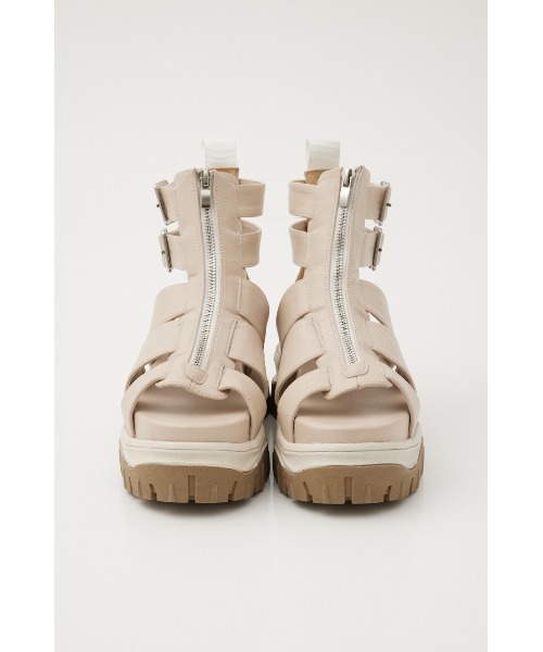 RODEO CROWNS WIDE BOWL（ロデオクラウンズワイドボウル）の「グラディエーターサンダル（サンダル・レディース・ブラック/アイボリー・MEDIUM/LARGE）」の12枚目の写真