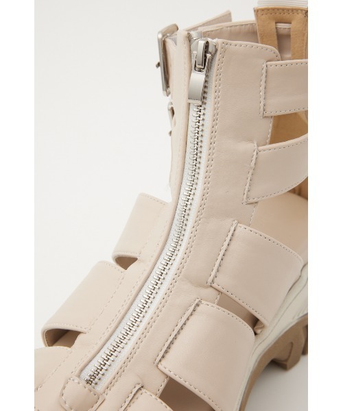 RODEO CROWNS WIDE BOWL（ロデオクラウンズワイドボウル）の「グラディエーターサンダル（サンダル・レディース・ブラック/アイボリー・MEDIUM/LARGE）」の8枚目の写真