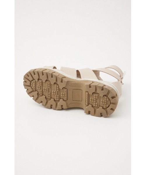 RODEO CROWNS WIDE BOWL（ロデオクラウンズワイドボウル）の「グラディエーターサンダル（サンダル・レディース・ブラック/アイボリー・MEDIUM/LARGE）」の11枚目の写真