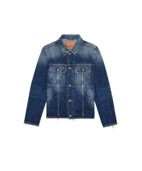 DIESEL デニムジャケット デニムブルー　美品 DIESEL（ディーゼル）の「メンズ デニム ジャケット インディゴ