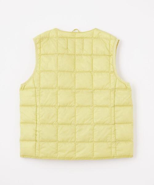 TAION(タイオン)の「<TAION>Vネック ボタン ベスト 150cm-160cm(ダウンベスト・キッズ・ダークグレー/ライトグレー/イエロー/ブラック・150cm/160cm)」の15枚目の写真