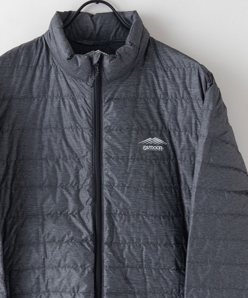 OUTDOOR PRODUCTS（アウトドアプロダクツ）の「【OUTDOOR PRODUCTS/アウトドアプロダクツ】スタンド軽量ダウンジャケット　パッカブル仕様　洗濯可能　撥水　抗菌　防臭　静電防止　防風　透湿機能（ダウンジャケット/コート・メンズ・ブルー系その他/チャコールグレー/カーキ/ブラック・X-LARGE/LARGE/MEDIUM）」の2枚目の写真