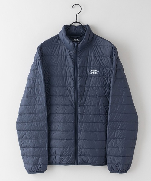 OUTDOOR PRODUCTS（アウトドアプロダクツ）の「【OUTDOOR PRODUCTS/アウトドアプロダクツ】スタンド軽量ダウンジャケット　パッカブル仕様　洗濯可能　撥水　抗菌　防臭　静電防止　防風　透湿機能（ダウンジャケット/コート・メンズ・ブルー系その他/チャコールグレー/カーキ/ブラック・X-LARGE/LARGE/MEDIUM）」の8枚目の写真