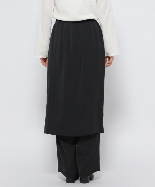 LOWRYS FARM（ローリーズファーム）の「サテンスカパン　973017（スカート・レディース・ホワイト系その他/ブラック/グリーン/アイボリー・FREE）」の17枚目の写真