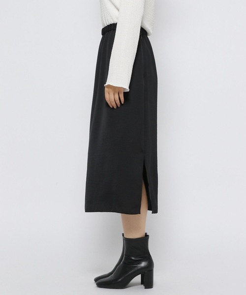 LOWRYS FARM（ローリーズファーム）の「サテンスカパン　973017（スカート・レディース・ホワイト系その他/ブラック/グリーン/アイボリー・FREE）」の19枚目の写真