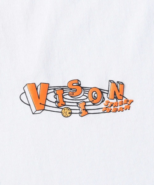 Right-on(ライトオン)の「【VISION STREET】別注グラフィックプリントロンT(Tシャツ/カットソー・メンズ・ブラック/ホワイト/ブルー・XL/L/M)」の9枚目の写真