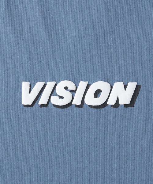 Right-on(ライトオン)の「【VISION STREET】別注グラフィックプリントロンT(Tシャツ/カットソー・メンズ・ブラック/ホワイト/ブルー・XL/L/M)」の13枚目の写真
