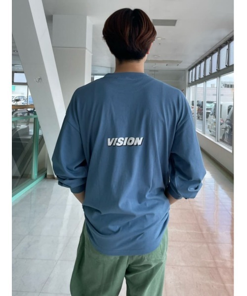 Right-on(ライトオン)の「【VISION STREET】別注グラフィックプリントロンT(Tシャツ/カットソー・メンズ・ブラック/ホワイト/ブルー・XL/L/M)」の19枚目の写真