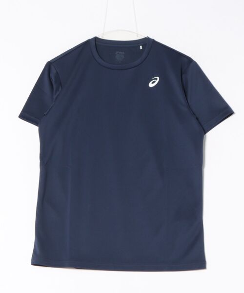 ASICS(アシックス)の「《ASICS》ドライポイント半袖Tシャツ(Tシャツ/カットソー・メンズ・ホワイト×レッド/ブラック×レッド/ブラック×ホワイト/ホワイト×ブラック/ブラック×ゴールド/ネイビー・M/L/XL/S)」の6枚目の写真