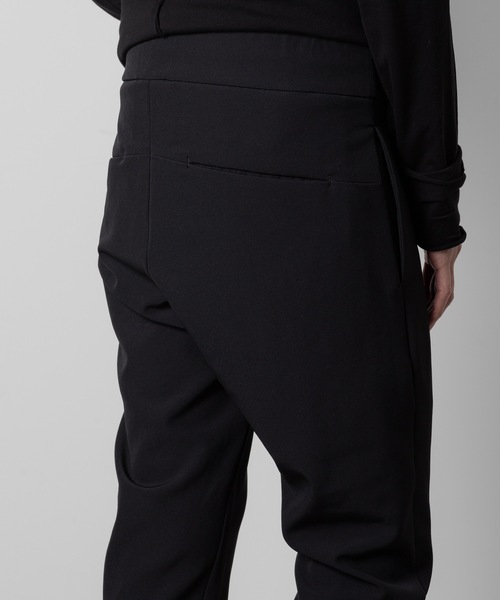 ATTACHMENT（アタッチメント）の「PE ハイカウントダブルクロス ジョガーパンツ / PE HIGH COUNT DOUBLE CLOTH JOGGER PANTS（その他パンツ・メンズ・グレー/ブラック・1/3/2/4）」の21枚目の写真