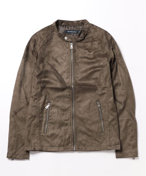 Burner（バーナー）の「【31 BURNER SELECT】シングル　ライダースジャケット　int-83800-spu170579（ライダースジャケット・メンズ・ブラウン系その他2/マスタード/ブラウン/ワインレッド/ダークブラウン/ブラック/ブラウン系その他/ネイビー/グリーン系その他/グレー/チャコールグレー/ブラック系その他・M/L/XL/S）」の9枚目の写真