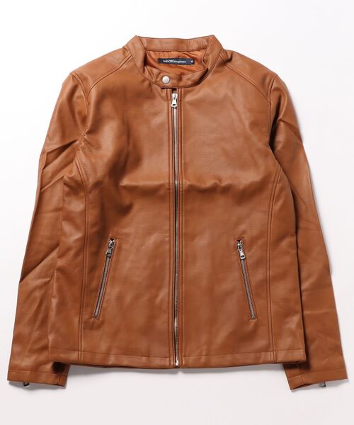 Burner（バーナー）の「【31 BURNER SELECT】シングル　ライダースジャケット　int-83800-spu170579（ライダースジャケット・メンズ・ブラウン系その他2/マスタード/ブラウン/ワインレッド/ダークブラウン/ブラック/ブラウン系その他/ネイビー/グリーン系その他/グレー/チャコールグレー/ブラック系その他・M/L/XL/S）」の6枚目の写真