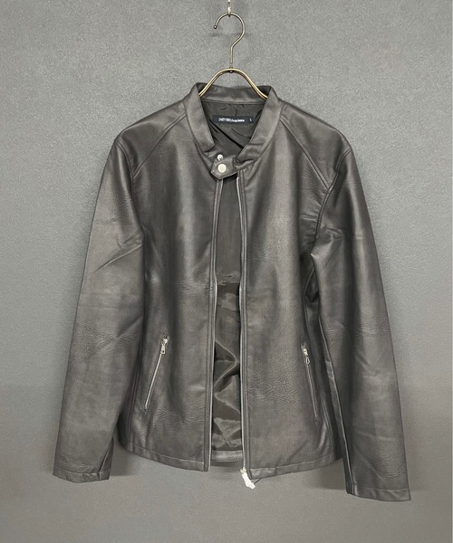 Burner（バーナー）の「【31 BURNER SELECT】シングル　ライダースジャケット　int-83800-spu170579（ライダースジャケット・メンズ・ブラウン系その他2/マスタード/ブラウン/ワインレッド/ダークブラウン/ブラック/ブラウン系その他/ネイビー/グリーン系その他/グレー/チャコールグレー/ブラック系その他・M/L/XL/S）」の3枚目の写真