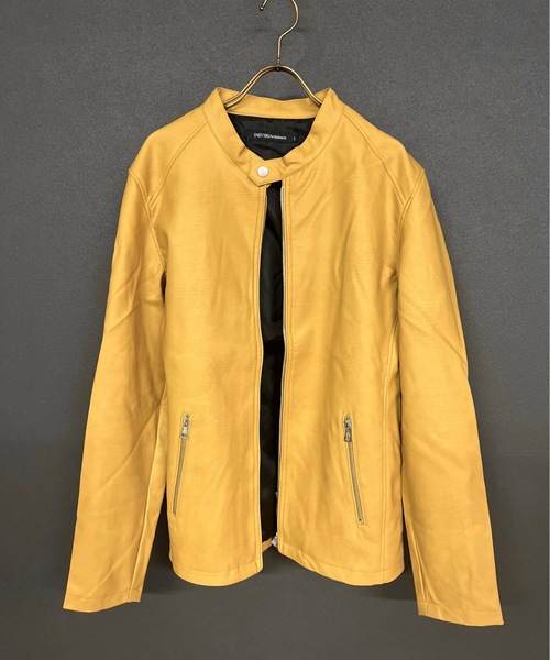 Burner（バーナー）の「【31 BURNER SELECT】シングル　ライダースジャケット　int-83800-spu170579（ライダースジャケット・メンズ・ブラウン系その他2/マスタード/ブラウン/ワインレッド/ダークブラウン/ブラック/ブラウン系その他/ネイビー/グリーン系その他/グレー/チャコールグレー/ブラック系その他・M/L/XL/S）」の11枚目の写真