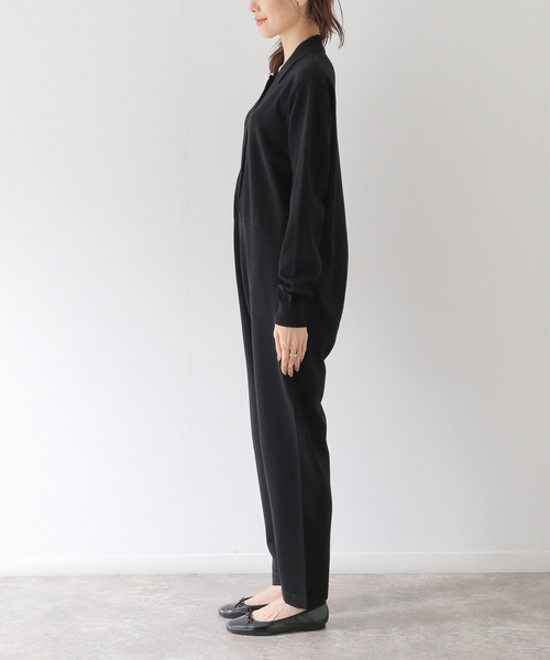 edit for lulu ベロア オールインワン サロペット ベルベットオールインワン（サロペット／オーバーオール）｜EDIT