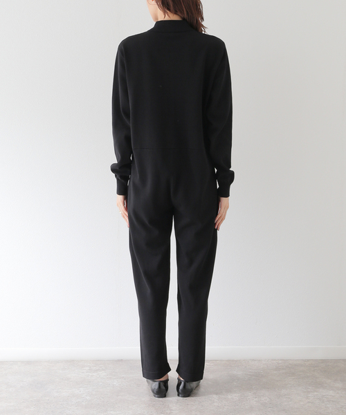 セール】ポロシャツ ニットオールインワン（つなぎ/オールインワン