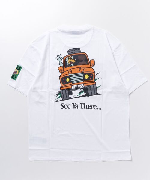 Guess（ゲス）の「GUESS Originals x MARKET Rover Tee（Tシャツ/カットソー・メンズ・ブラック/ホワイト・SMALL/MEDIUM/LARGE/X-LARGE）」の8枚目の写真