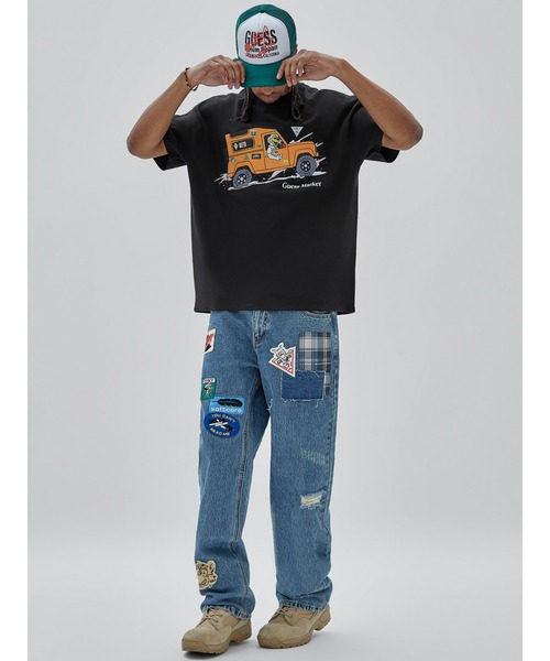 Guess（ゲス）の「GUESS Originals x MARKET Rover Tee（Tシャツ/カットソー・メンズ・ブラック/ホワイト・SMALL/MEDIUM/LARGE/X-LARGE）」の15枚目の写真