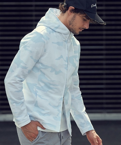 WALK THIS WAY パーカ wjk（ダヴルジェイケイ）の「mpa3299- high neck zip-up parka