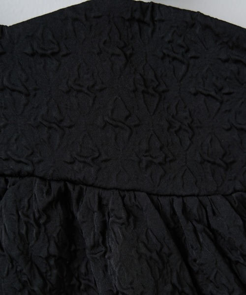 CIAOPANIC TYPY(チャオパニックティピー)の「【KIDS】ふくれジャガードキャミチュニック(キャミソール・キッズ・アイボリー/ブラック/ホワイト・MEDIUM/LARGE/X-LARGE/XX-LARGE/SMALL)」の22枚目の写真