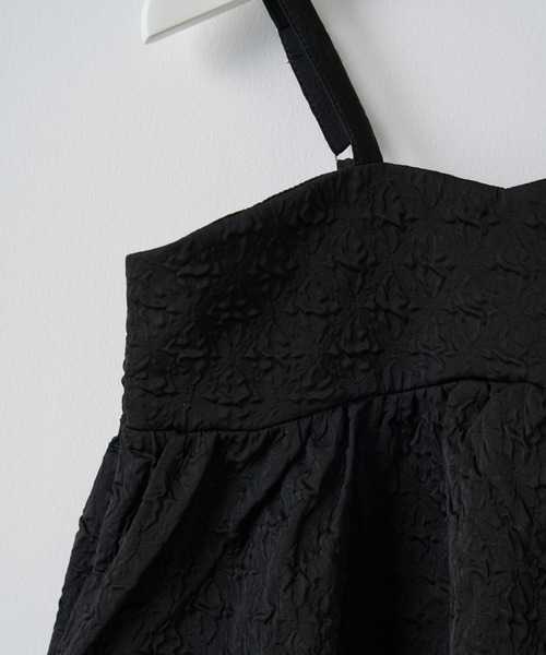 CIAOPANIC TYPY(チャオパニックティピー)の「【KIDS】ふくれジャガードキャミチュニック(キャミソール・キッズ・アイボリー/ブラック/ホワイト・MEDIUM/LARGE/X-LARGE/XX-LARGE/SMALL)」の21枚目の写真